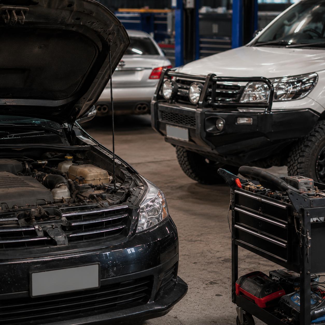 Mechanical services for cars, utes and 4WDs